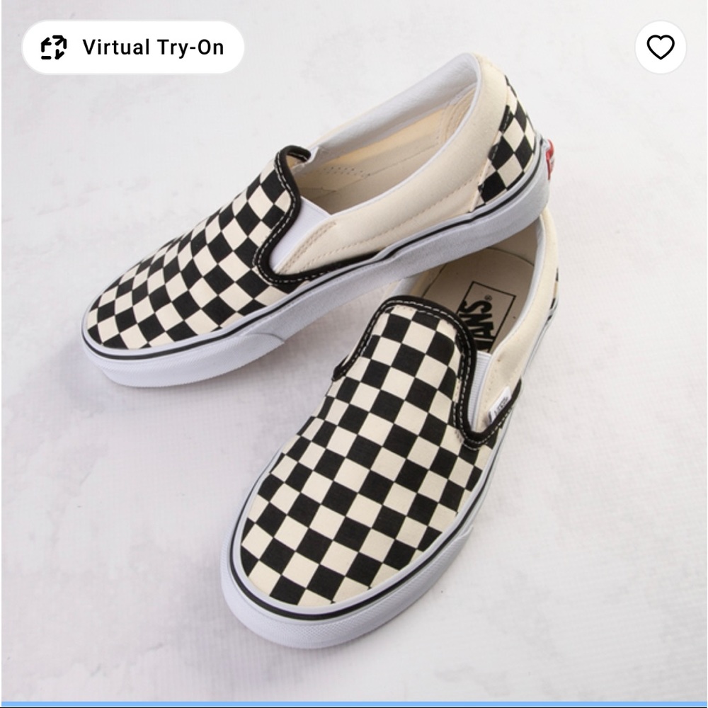 VANS Classic Slip On Checkerboard Skate Shoes